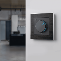 Рамка на 1 пост черная алюминий Werkel Aluminium W0011708 4690389157981 a050949