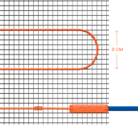 Нагревательный элемент теплого пола Voltum Т150 VLT01-150-2.0