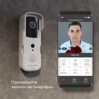 Видеозвонок Elektrostandard Умный дом белый 76105/00 a059339