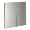 Клавиши для выключателя жалюзи Voltum S125 (сталь) VLS002505