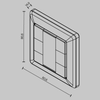 Панель управления Maytoni DALI 721041