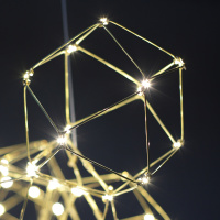 Люстра светодиодная подвесная Eurosvet Uma 90168/7 медь a061145