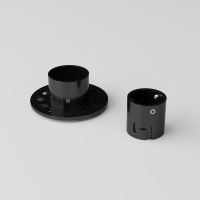 Встраиваемое крепление для круглого гибкого неона Elektrostandard Full light FL 2860 Черный a070755