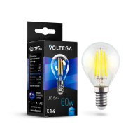 Филаментная лампа Voltega Globe 6W 4000K 7022