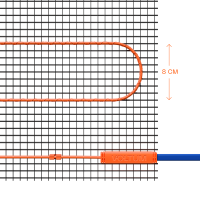 Нагревательный элемент теплого пола Voltum Т200 VLT01-200-6.0
