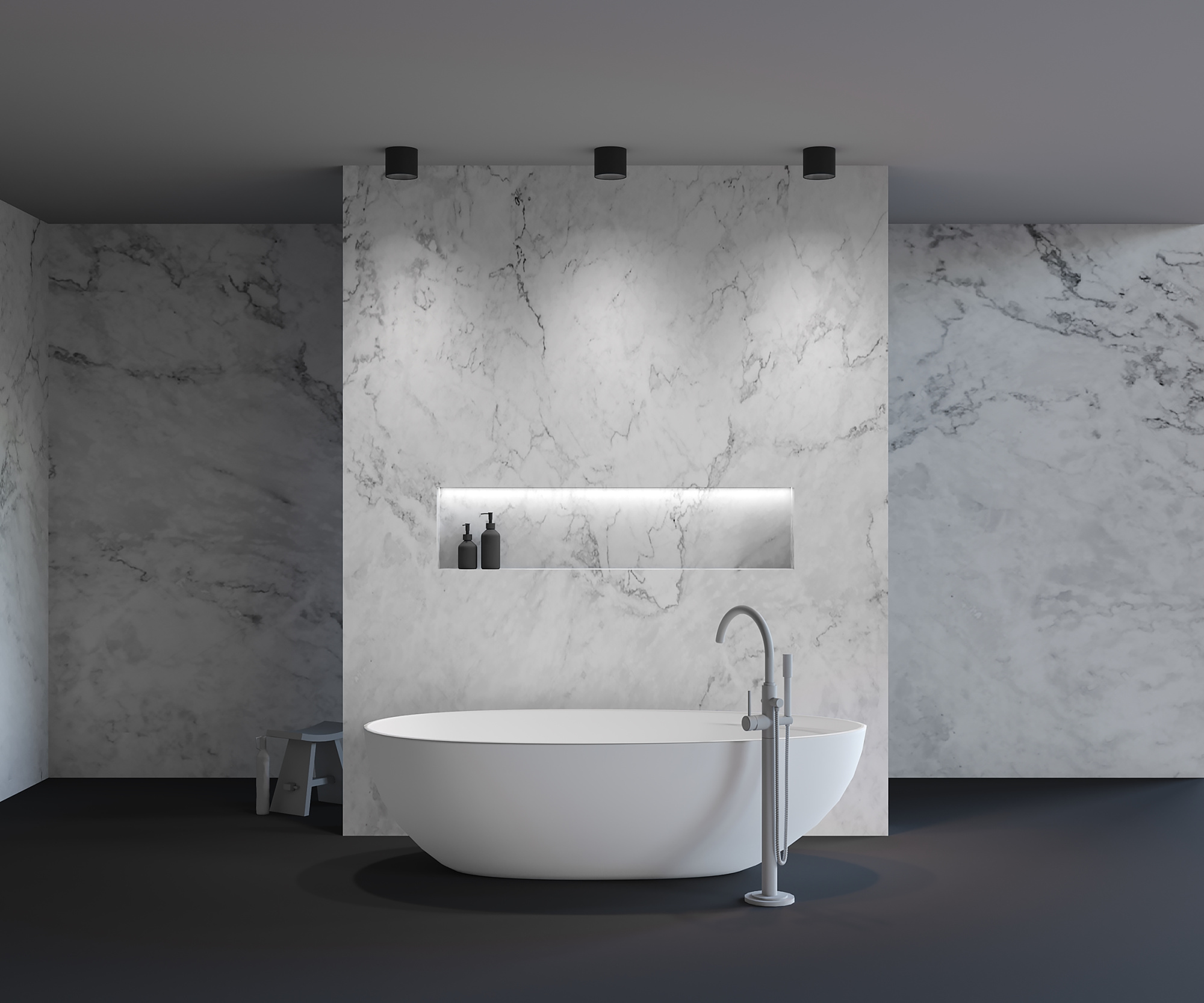 Потолочный светодиодный диммируемый светильник Maytoni Alfa LED C064CL-01-25W3K-D-RD-B