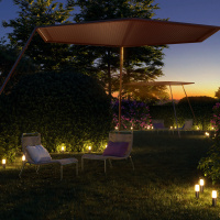 Грунтовый светодиодный светильник Maytoni Talpa O416FL-L3B3K