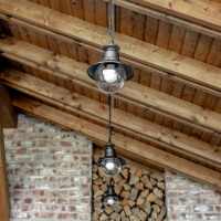 Уличный подвесной светильник Elektrostandard Talli H GL 3002H черный a038483