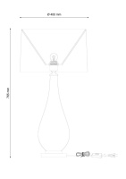 Настольная лампа Lucia Tucci HARRODS T932.1