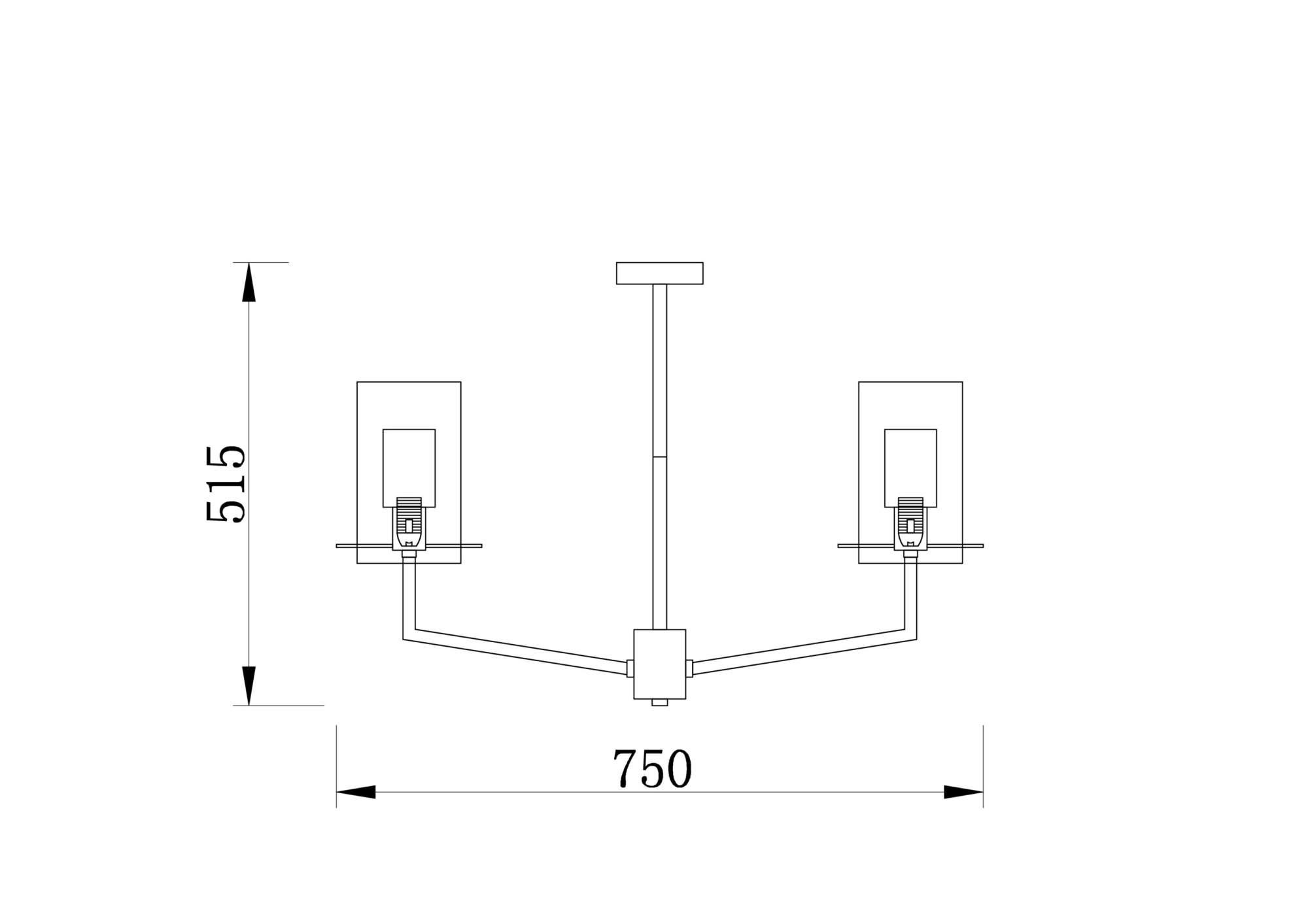 Люстра на штанге Freya Felicity FR5206PL-06FG Люстра на штанге Freya Felicity FR5206PL-06FG