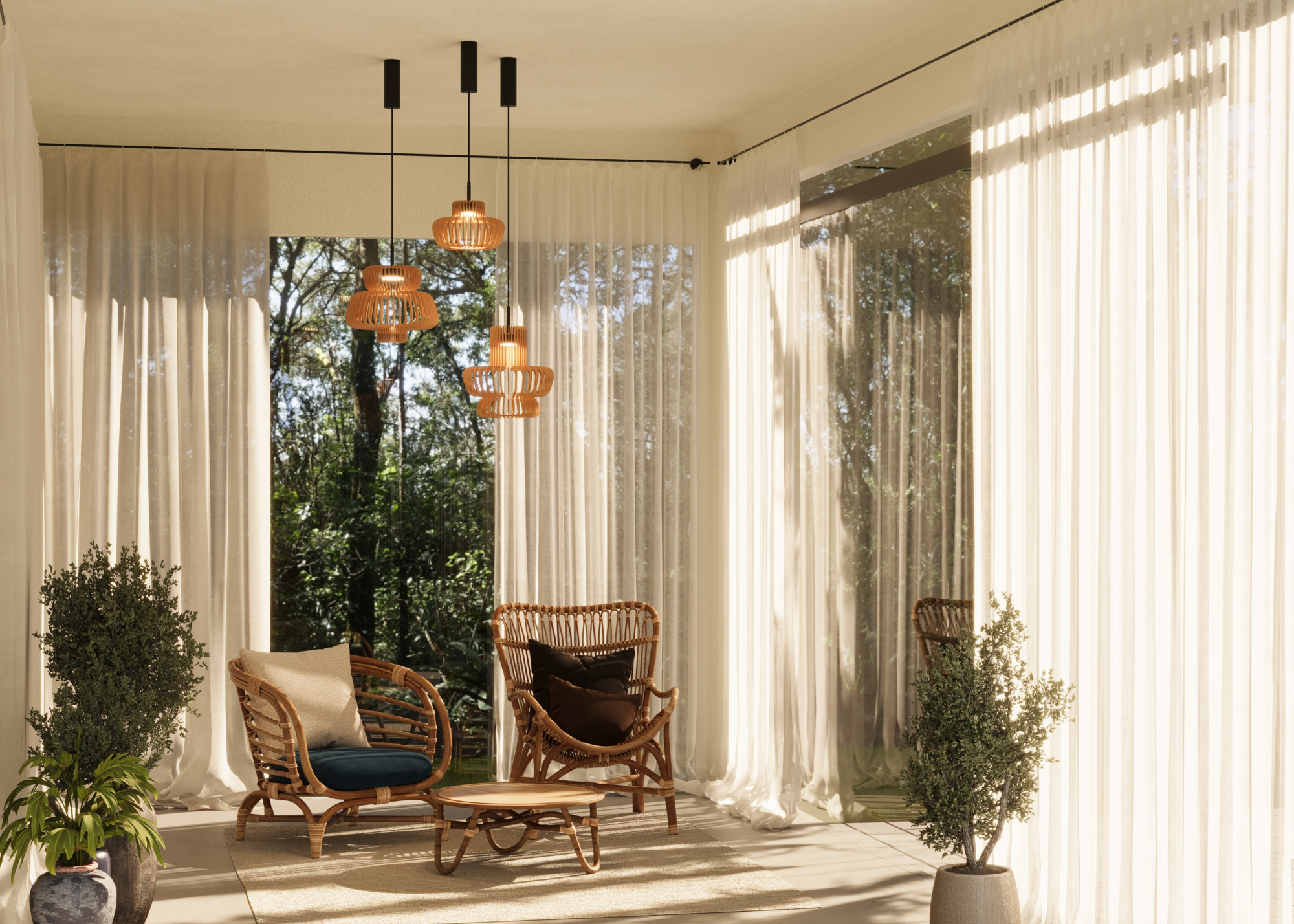 Светильник подвесной светодиодный Maytoni Namiki MOD465PL-L12BK1