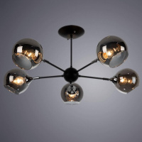 Люстрв на штанге Arte Lamp Lagos A2708PL-5BK