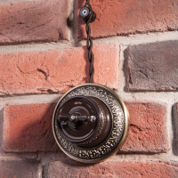 Ретро кабель витой 3х2,5 коричневый 20 м Werkel W6453314 4690389165627 a051400