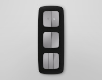 Комплект механизма 2-клавишного перекрестного выключателя 10A Ambrella Volt Omega MO503030