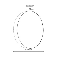 Светильник настенно-потолочный светодиодный Sonex OPTIMA 7780/ELN
