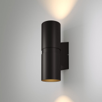 Уличный светодиодный светильник на стену Elektrostandard Liberty LED 35124/U черный a060094