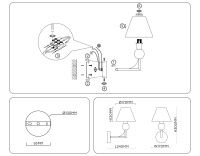 Бра Ambrella light LH75165