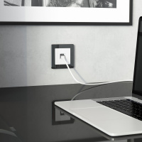 Розетка Ethernet RJ-45 cat. 6A экранированная белый Werkel W5120101 a069683