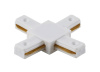 Коннектор X-образный (однофазный) Crystal Lux CLT 0.211 04 WH