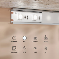 Светодиодная лента 14,4Вт/м 6000K IP20 12V Maytoni Base 201185