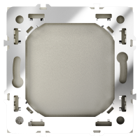 Заглушка VOLTUM S70 с суппортом, (шелк) VLS080104