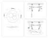 Люстра потолочная светодиодная Ambrella light COMFORT FL4802