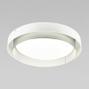 Светильник потолочный Eurosvet Imperio 90287/1 белый/серебро Smart