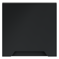 Накладка для розетки с заземлением, защитными шторками и крышкой Voltum S70 (графит) VLS000807