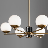 Люстра на штанге Freya Marble FR5230PL-06BS