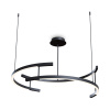 Люстра подвесная светодиодная Maytoni Line MOD016PL-L52BK