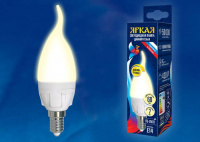 Лампа светодиодная диммируемая Uniel E14 7W 3000K матовая LED-CW37 7W/3000K/E14/FR/DIM PLP01WH UL-00004299 Лампа светодиодная диммируемая Uniel E14 7W 3000K матовая LED-CW37 7W/3000K/E14/FR/DIM PLP01WH UL-00004299