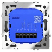 Терморегулятор электронный VOLTUM S70 с индикацией и датчиком, для теплого пола, (графит) VLS070107
