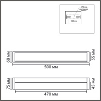 Уличный настенный светодиодный светильник Lumion AQUALA 8315/18WL
