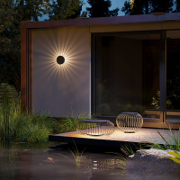 Уличный ландшафтный светодиодный светильник Elektrostandard Firenze (35178/F) черный (a067385)