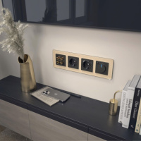 Рамка из стекла на 4 поста Werkel Elite W0042443 a057885