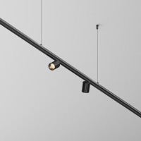 Шинопровод магнитный однофазный накладной/подвесной Maytoni Shelf CA012-TRX-500-B