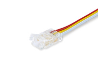 Коннектор гибкий двухсторонний COB CCT 12/24V для лент 8mm GS7911 (3 конт.) (5шт. в комплекте) Ambrella light Illumination GS7911