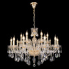 Люстра подвесная Crystal Lux MONICA SP10+5 GOLD
