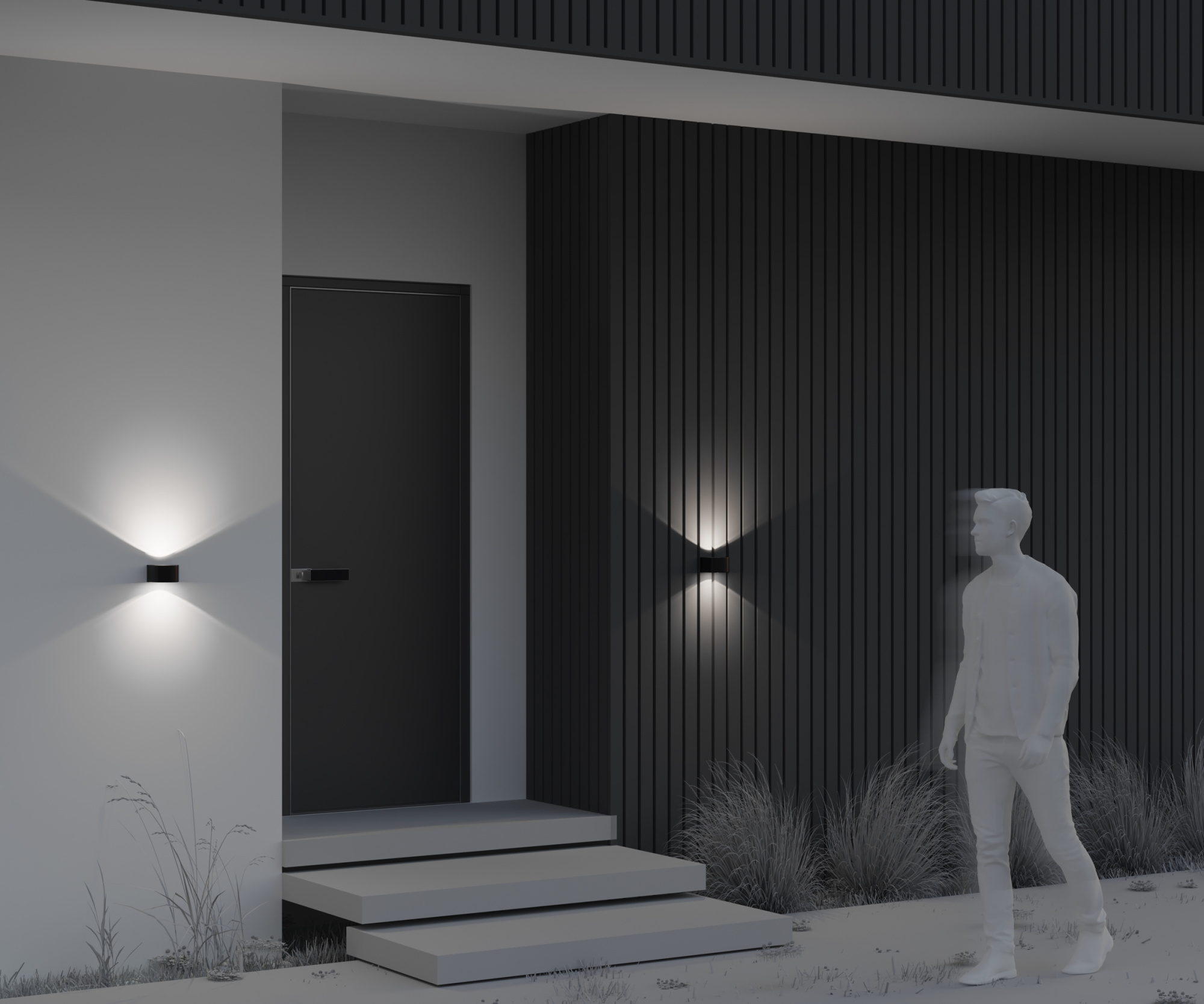 Уличный архитектурный светодиодный светильник Maytoni Blow O435WL-L10GF3K