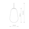 Плафон Nowodvorski Cameleon Pear M 8533 Плафон Nowodvorski Cameleon Pear M 8533