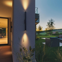 Уличный настенный светодиодный светильник Odeon Light TUBUS 7105/10WL