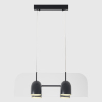 Светильник подвесной светодиодный Crystal Lux ELEMENT SP24W LED BLACK 4020/224