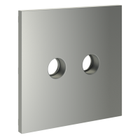 Накладка для розетки телевизионной оконечной TV+SAT Voltum S70 (сталь) VLS001605