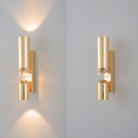 Спот светодиодный Crystal Lux VENTO AP15W LED GOLD