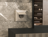 Рамка 1-постовая Ambrella Volt ALFA Line AF110361