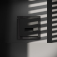 Подсветка светодиодная встраиваемая VOLTUM S70, (черный матовый) VLS070608