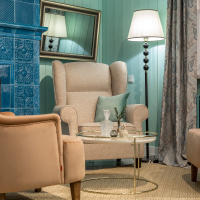 Торшер Eurosvet Rigel 01057/1 черный 00000084916