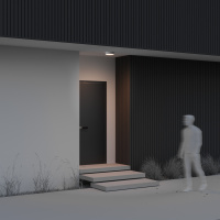 Уличный потолочный светодиодный светильник Maytoni Zon IP O431CL-L30W3K