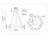 Люстра подвесная светодиодная Ambrella light HIGH LIGHT LH31021