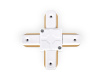 Коннектор Х-образный однофазный Ambrella Light Track System GL7082